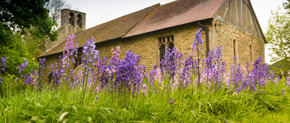 Exterior of Coates by Stow church, St Edith