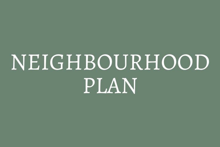 button to neighbourhood plan